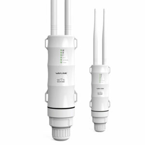 Wavlink AC600 Wireless Waterproof 3-1 Repeater High Power Outdoor WIFI Router/Access Point/CPE/WISP Wireless wifi Repeater Dual Dand 2.4/5Ghz 12dBi Antenna POE