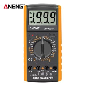 AN9205A Digital Multimeter Non-touch DC/AC Professional Multifunctional Automatic Electrician Tester