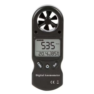 TL-300 Mini Multipurpose Anemometer Digital Anemometer LCD  Wind Speed Temperature Humidity 3 in 1  Wind Speed Meter With Calibration Function