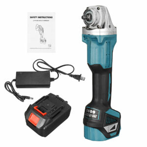 100mm Brushless Angle Grinder 6 Gear Adjustable Electric Polishing Machine W/ 1 or 2 Battery