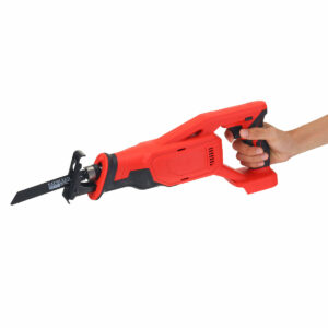 18V Red Electric Reciprocating Saw Variable Speed Cordless Wood Metal Cutting Power Tools Set