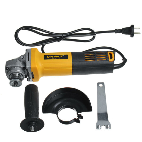 850W 10000RPM Electric Angle Grinder 115mm Grinding Polishing Machine Polisher Cutting Tool