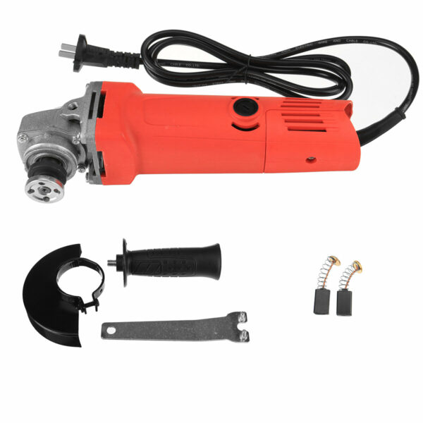 850W 100mm 11000rpm Electric Angle Grinder Cutting Machine Handheld Polishing Grinding Carving Tool