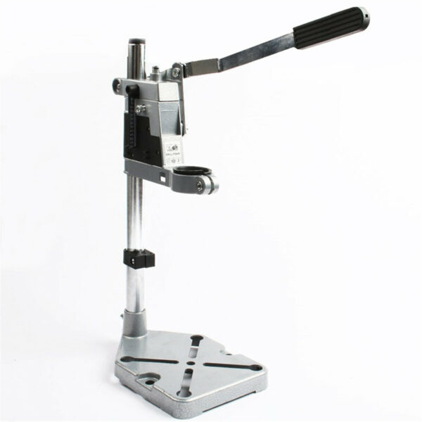 Aluminum Drill Stand Holding Holder Bracket Single-Head Rack Drill Holder Grinder Accessories For Woodworking Rotary Tool