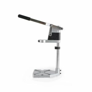 MINIQ 6109 Aluminum Drill Stand Holding Holder Bracket Single-Head Rack Drill Holder Grinder Accessories For Woodworking Rotary Tool