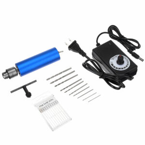 Mini Electric Hand Drill Grinding Polishing Tool with DIY 385 Ball Bearing Motor Clamping 0.3-4mm