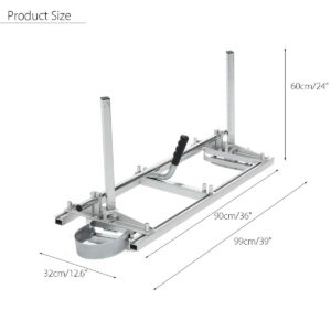 Portable Chain Saw Chainsaw Mill 36 Inch Planking Milling Bar Size 14 Inch to 36 Inch