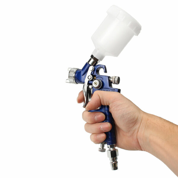 0.8mm/1.0mm Nozzle H-2000 Professional HVLP Spray G un Mini Air Paint Spray Guns Airbrush For Painting Car Aerograph