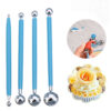 10Pcs DIY Dotting Tool Ball Styluses Tools Kit For Mandala Rock Painting Pottery Clay