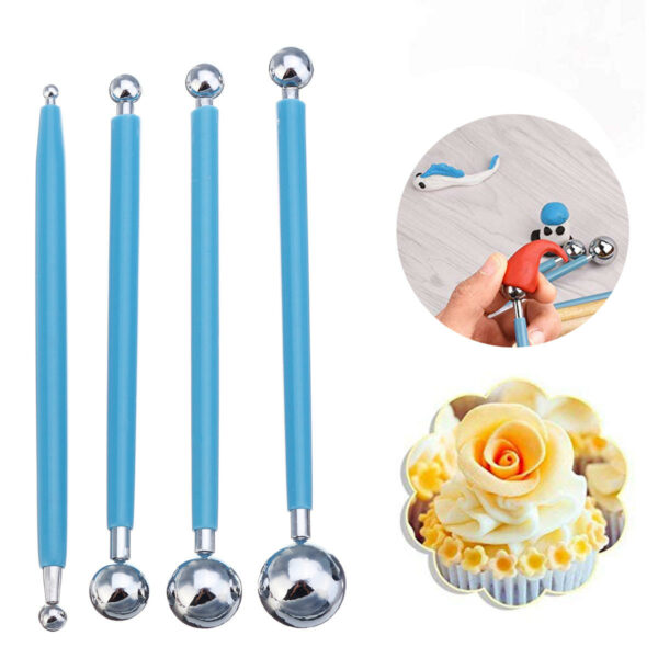 10Pcs DIY Dotting Tool Ball Styluses Tools Kit For Mandala Rock Painting Pottery Clay