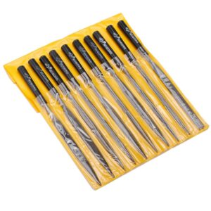 10pcs Needle Files Jeweler Diamond Metal Glass Stone Shaping Files