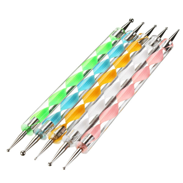 13pcs Mandala Dotting Painting Tools Stencils Rocks Template Acrylic Rods Kit