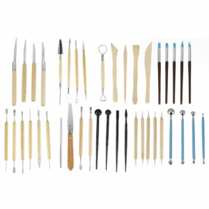 24/22PCS Ceramic Tool Set Clay Sculpting Carving Modeling Combination Tool Kit