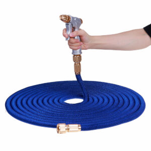 25-100FT Expandable Car Garden Washer Washing Guns Hose Pipe Durable Flexible