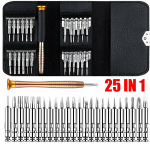 25 In 1 Multi Small Precision Hex Torx Star Mini Screwdriver Set Bits Repair Tool Kit