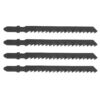 25pcs T144D Black HCS T Shank Jigsaw Blades Wood Plastic Metal Fast Cutting Tools