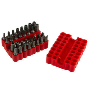 33pcs Torq Torx Hex Star Spanner Tri Wing Screwdriver Magnetic Holder Security Tamper Proof Bit Set