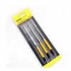 3pcs Diamond Mini Needle File Set Polishing Tools 150Grit Sharpening Grinding HandTuning Files for Glass Metal