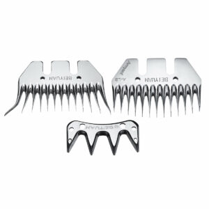 4/13 Tooth Sheep Goats Hair Clipper Blades Straight Curved Tooth For Electric Shavers Clippers