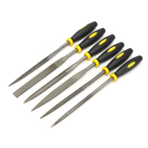 6Pcs Steel File Diamond Needle File Assorted Rasp Repair Tool -L/M/S