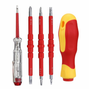 7 In 1 Electrician Screwdriver Insulated Screwdriver Chromium Vanadium Steel Repair Tool