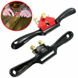 9 Inch Adjustable Woodcraft Metal Blade Spoke Shave Plane Wood Working Hand Tool