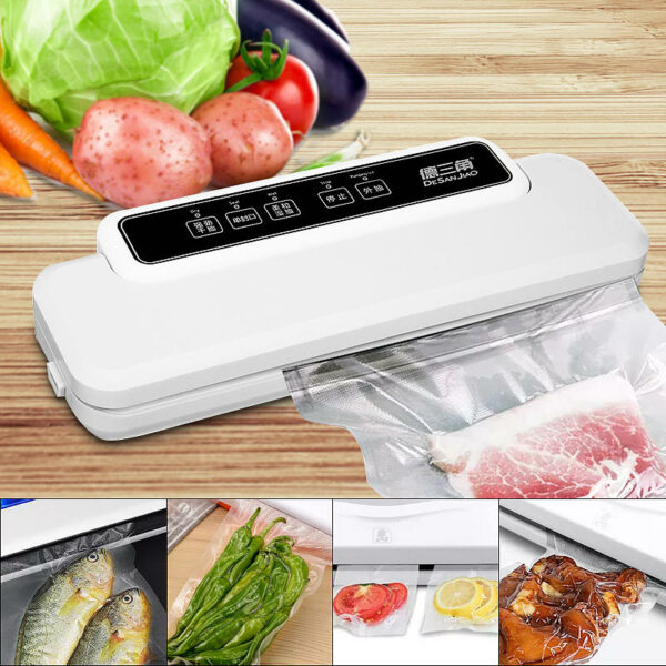 Automatic Vacuum Sealer ABS Machine Food Fresh Sealing System Storage Packing