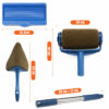 Refillable Paint Roller Painter Set