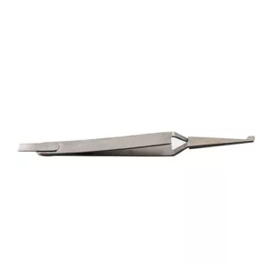 Dental Direct Bracket Holder Tweezer Orthodontic Bonding Serrated Instrument