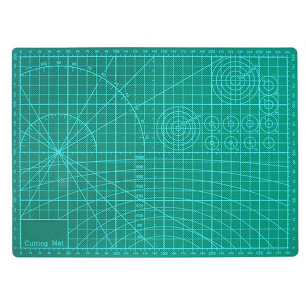 Double Sided Green Cutting Mat Board A4 Size Pad Model Healing Design Craft Tool