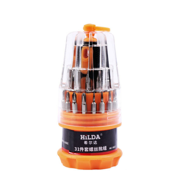 HILDA 31 in 1 Magnetic Screwdrivers Set High-hardness Disassemble Mobile Phone Repair tool DIY Multi-used Screw Driver Kit