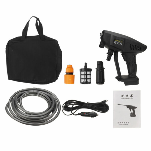 High Pressure Washer Car Washing Machine Water Sprayer Guns W/ Car Cigarettes Lighter