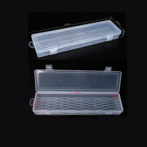 Long Tool Box 14-inches Parts Box Transparent Component Box Jewelry Gadget Storage Small Box