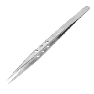 MECHANIC Aaa-12 Precision Pointed Tweezer Stainless Steel Lengthened Thickening Medical Anti-Static Tweezer