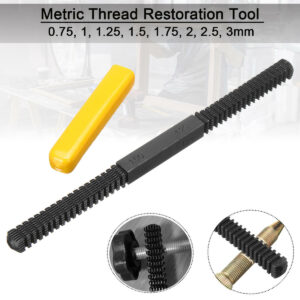 Metric Thread Repair Tool Restoration File Damaged Threads 0.75 to 3mm Pitch