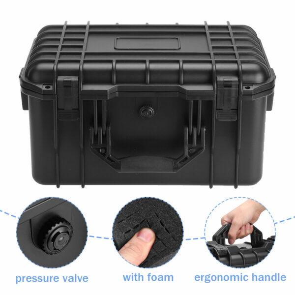 Plastic Packaging Box Waterproof Instrument Safety Protection Tool Box Box Portable Abs Waterproof Tool Box