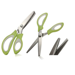 Professional Stainless Steel Pinking Shear Tailor Sew Cloth Making Scissors Tool