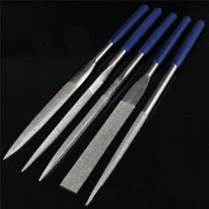 Raitool™ HT03 180mm Ceramic Emery Rasp Needle Diamond Files Cutting Tool 5pcs