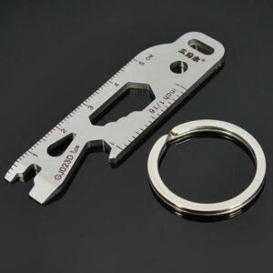 Sanrenmu GJ023D Multi Tools Kit Nail Puller Wrench Opener Keychain