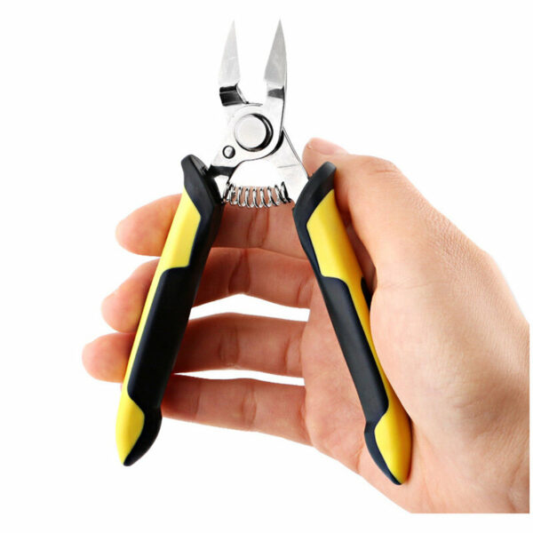 TS-140 5inch Mini Electrical Wire Cable Plier Cutter Cutting Side Snips Flush Nipper Wire Stripper Hand Tools Micro Shears