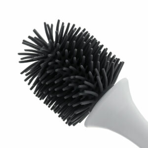 Toilet Cleaning Brushes Soft Bristle Toilet Bowl Brush Holder Cleaning Set Bathroom