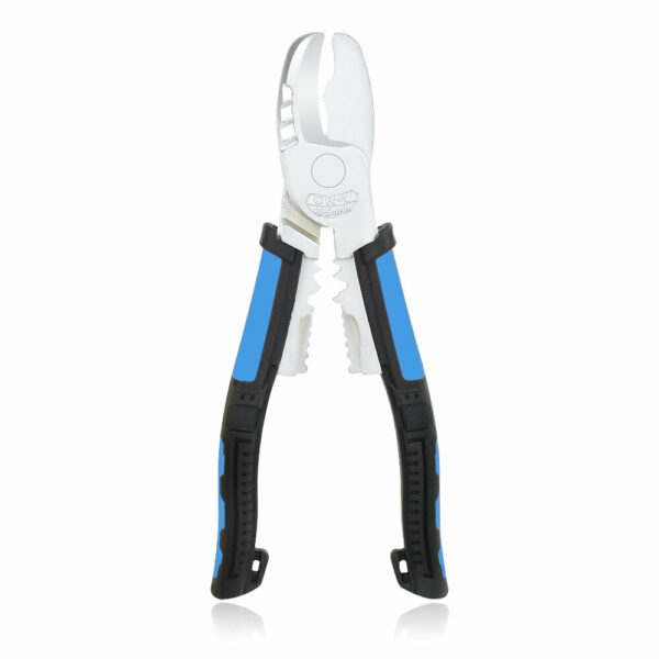 Toolour 8inch Multitool Long Nose Pliers Wire Stripper Side Cutters Pliers Crimping Tool Wire Cutter End Cutting DIY Hand Tool