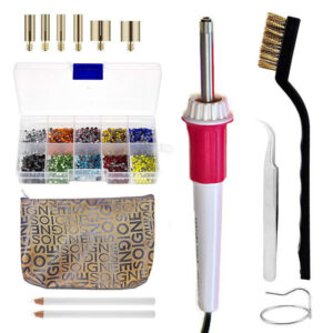 100-220V Hot Drilling Machine Pen Point Figure Guns DIY Clothes Stick Diamond Drill Tools Set Crystal Hand Sewing Kit