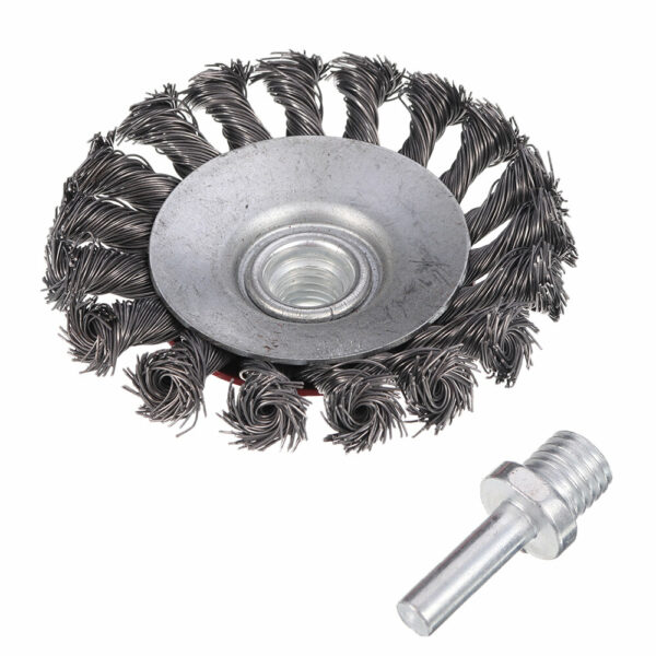 100mm Angle Grinder Grinding Brush Steel Wire Bowl-shaped Polishing Wheel