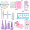 11pcs Paper Quilling Board Mould Crimper Comb Ruler Pins Tools Set DIY Craft Kit