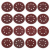 120Pcs 125mm 8-Hole Hook and Loop Sanding Discs 100-320 Grit Sandpaper Abrasive Paper for Polishing