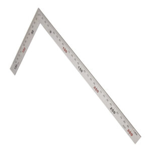 150 x 300mm Metric Square Ruler Stainless Steel 90 Degree Angle Corner Ruler