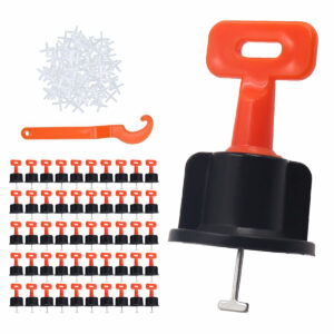 151PCS Reusable Tile Leveling System Kit Flat Ceramic T-Lock Locator Spacer Tool