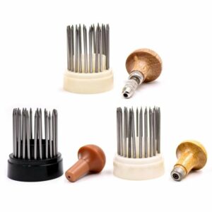 23-Piece Bead Tool Diamond Bead Tool Diamond Stone Inlay Set With Wooden Handle Jewelry Maker Jewelry Making Tool Graver Jeweler