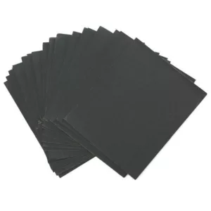 25pcs 230mm x 280mm Silicon Carbide Waterproof Sandpaper 240-3000 Grit Sanding Sheets